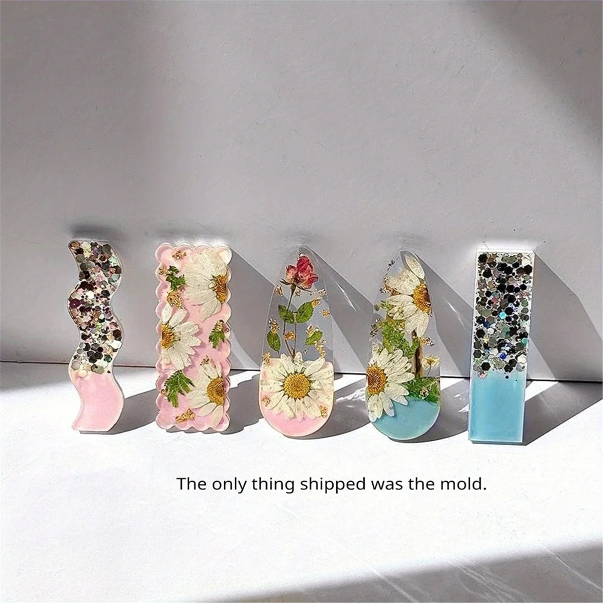 Epoxy Uv Resin Kit - Home Tool Silicone Hair Clip Molds