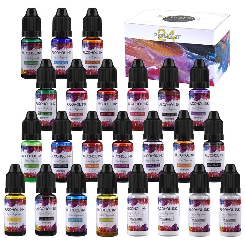 Resin Pigment Set - Epoxy Resin Pigments Kit DIY Candle