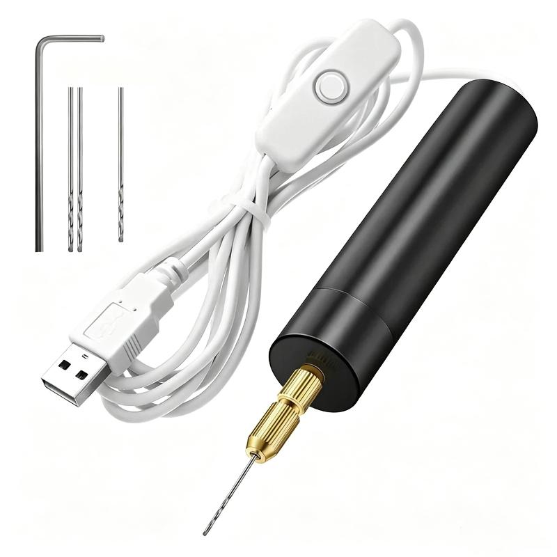 USB Mini Rotary Drill 3 Bit Se - đánh giá và giá Resin Craft Workshop