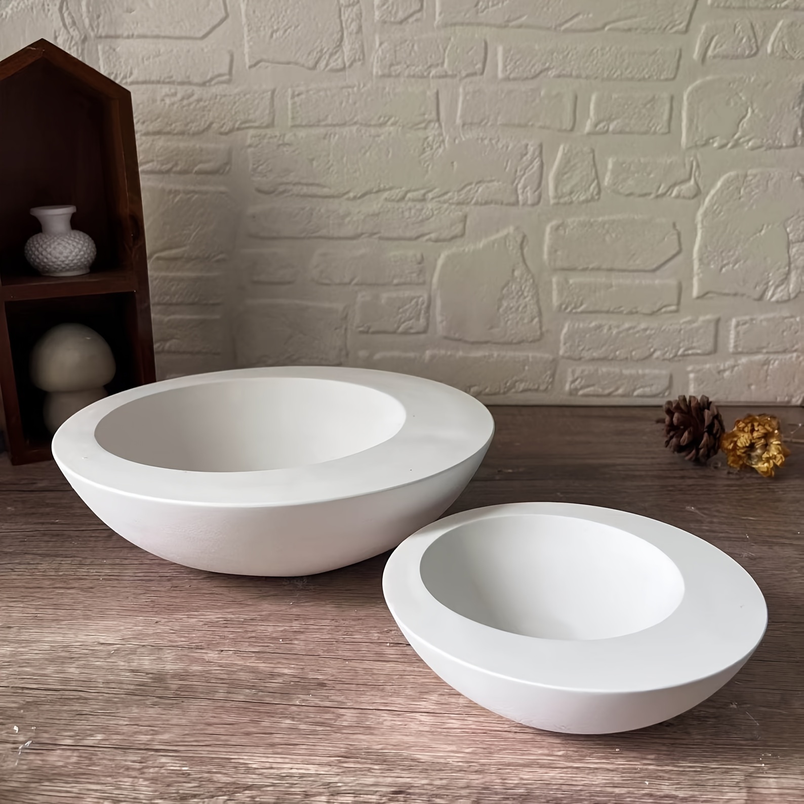 1pc Irregular Round Bowl-Shape - đánh giá và giá Coaster Mold Round