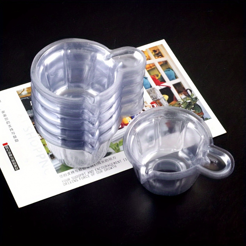 120Transparent Plastic Resin M - đánh giá và giá Mixing Cup Silicone