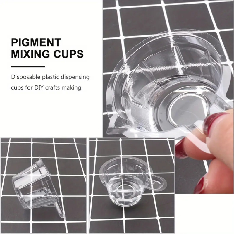 120Transparent Plastic Resin M - đánh giá và giá Mixing Cup Silicone