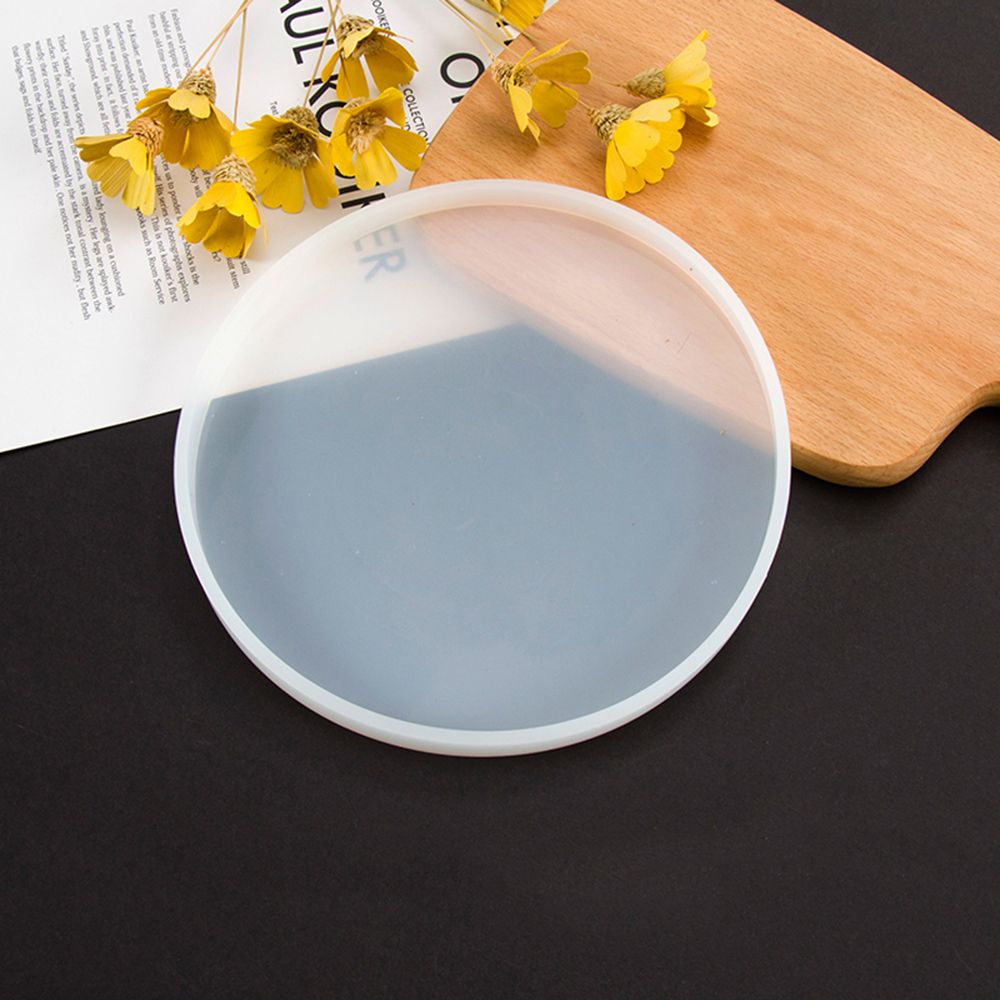 Transparent Fluid Arts Round C - đánh giá và giá Coaster Mold Round