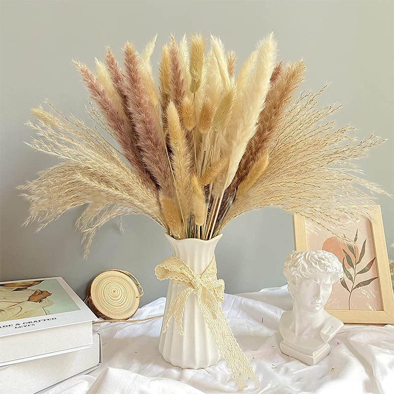 60-100 Chiếc Sấy Khô Tự Nhiên  - đánh giá và giá Dried Flower Bulk