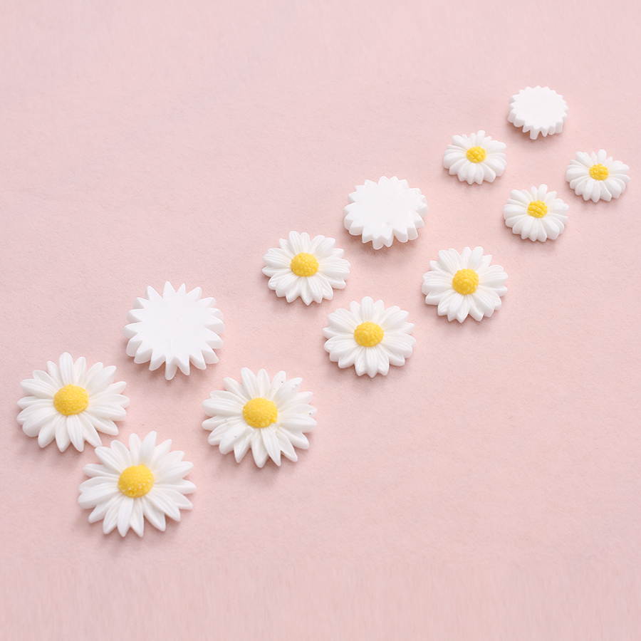 50 Cái/lốc 9Mm-22Mm Trắng Lưng - đánh giá và giá Flower Preservation Resin