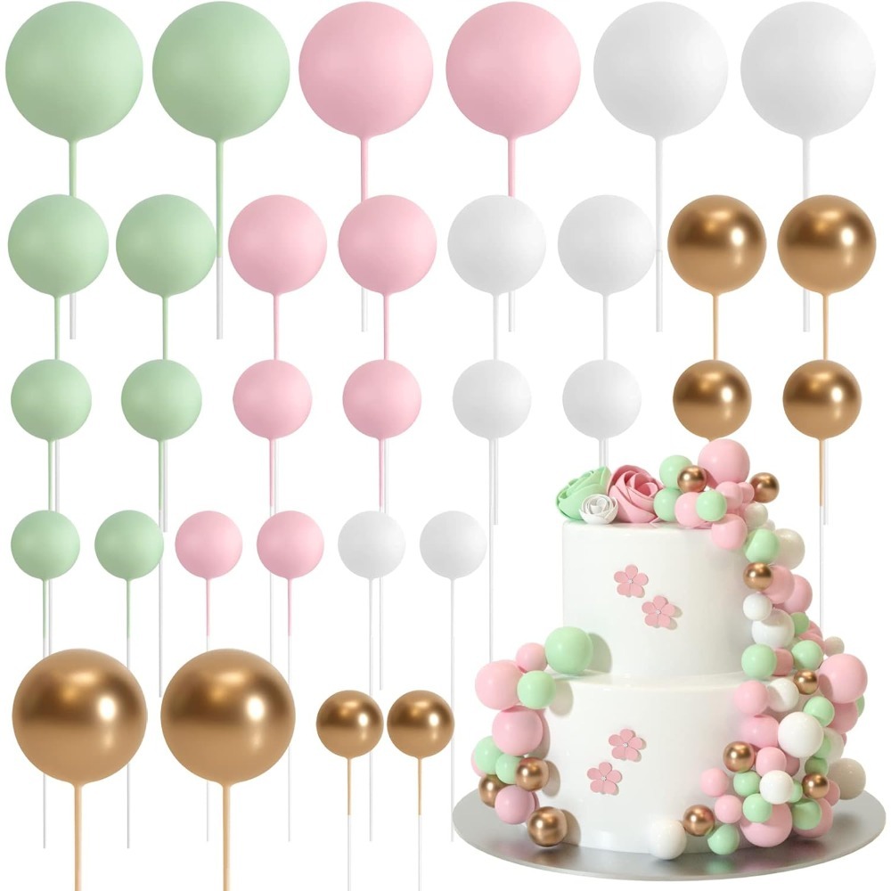 20Pcs Happy Birthday Cake Gold - đánh giá và giá Gold Foil Flakes
