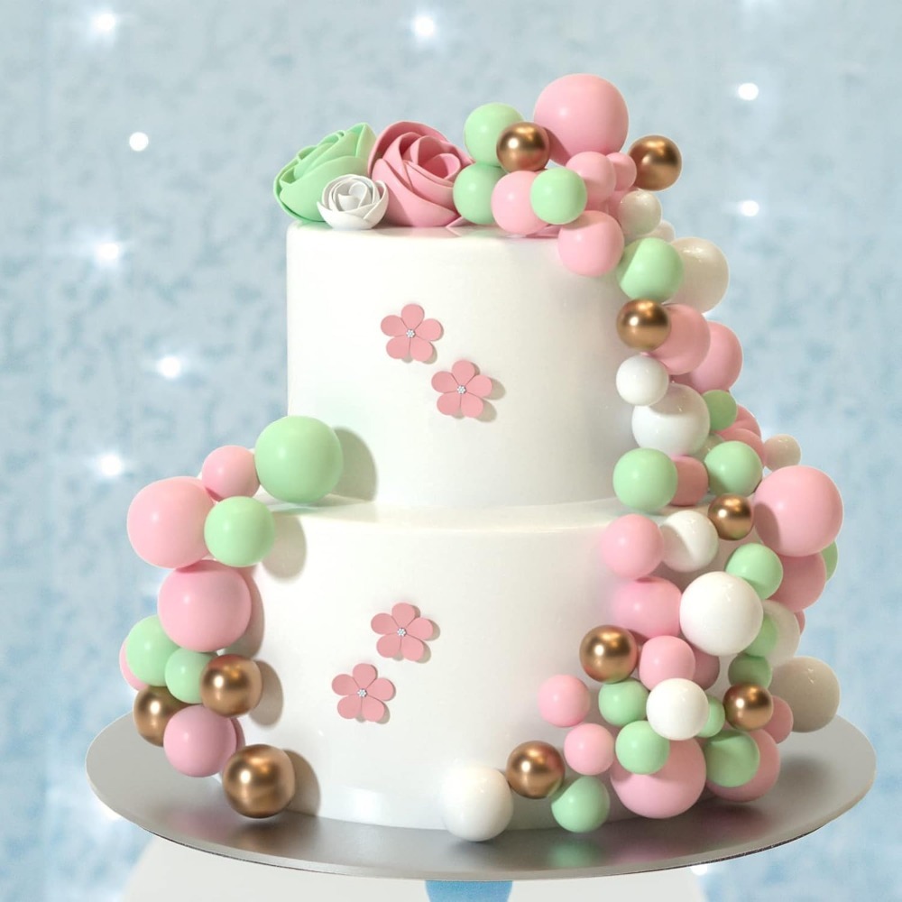 20Pcs Happy Birthday Cake Gold - đánh giá và giá Gold Foil Flakes