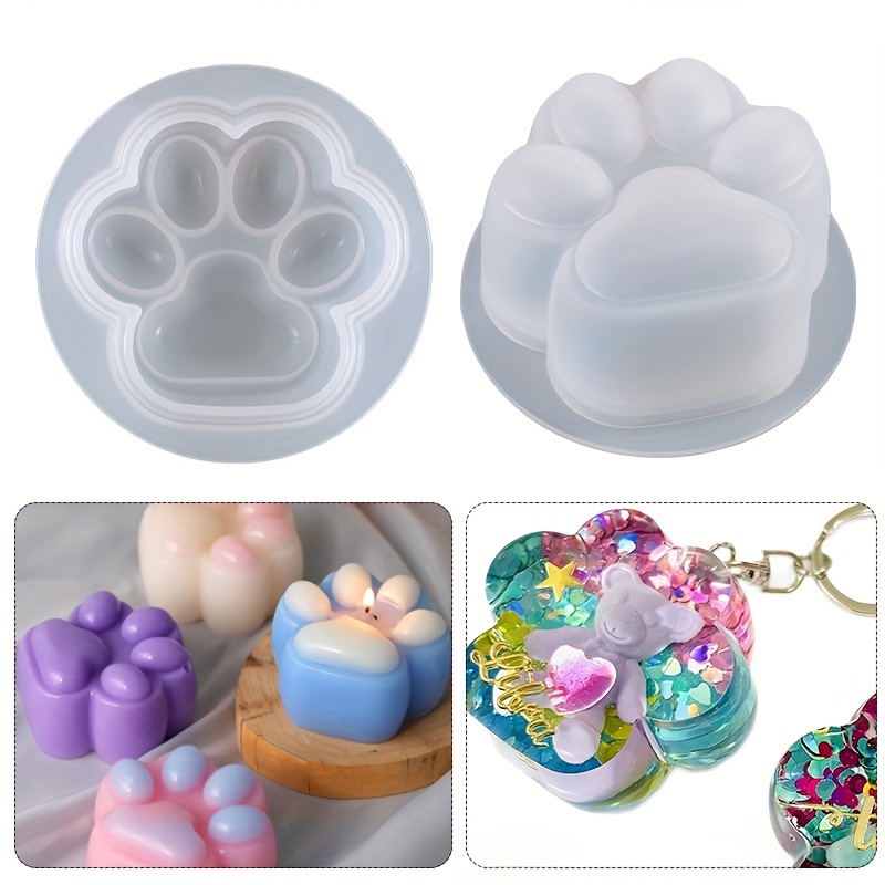 1 Large Cat Paw Silicone Mold， - đánh giá và giá Resin Craft Ideas